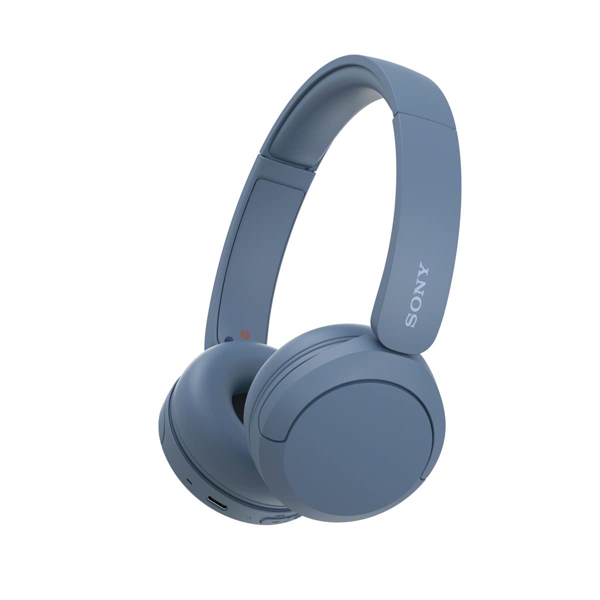 Sony WH-CH520 Wireless Bluetooth Headphones On Ear with Mic, Up to 50Hrs Battery, Quick Charge, DSEE Upscale, Multipoint Connectivity, Voice Assistant