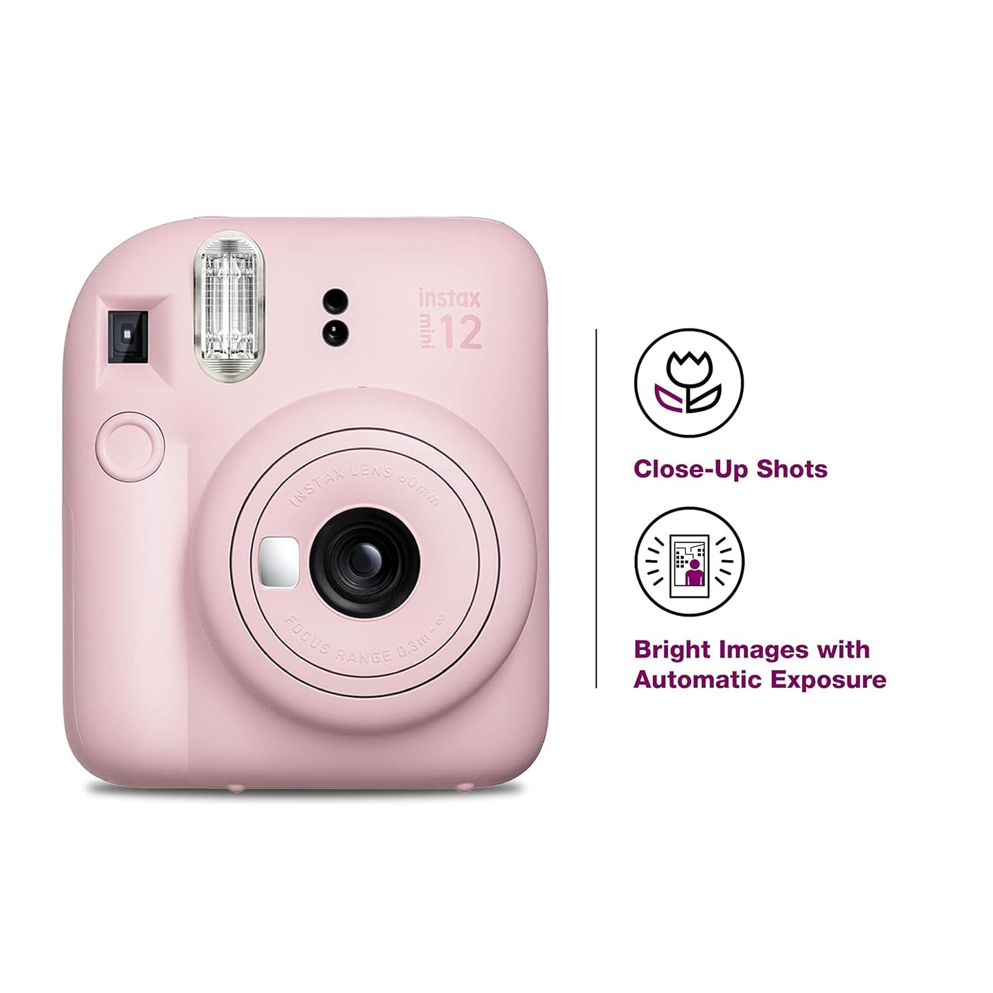 Fujifilm Instax Mini 12 Gift Box with 10 Shots- Pink