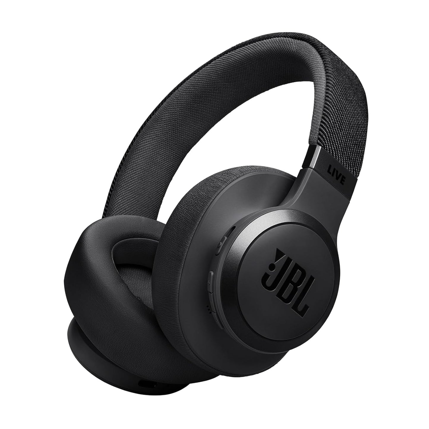 JBL Live 770NC True Adaptive Noise Cancellation Headphones Wireless Over Ear, Multipoint Connect, 65Hrs Battery, Speed Charge : 5min Charge Gives up t