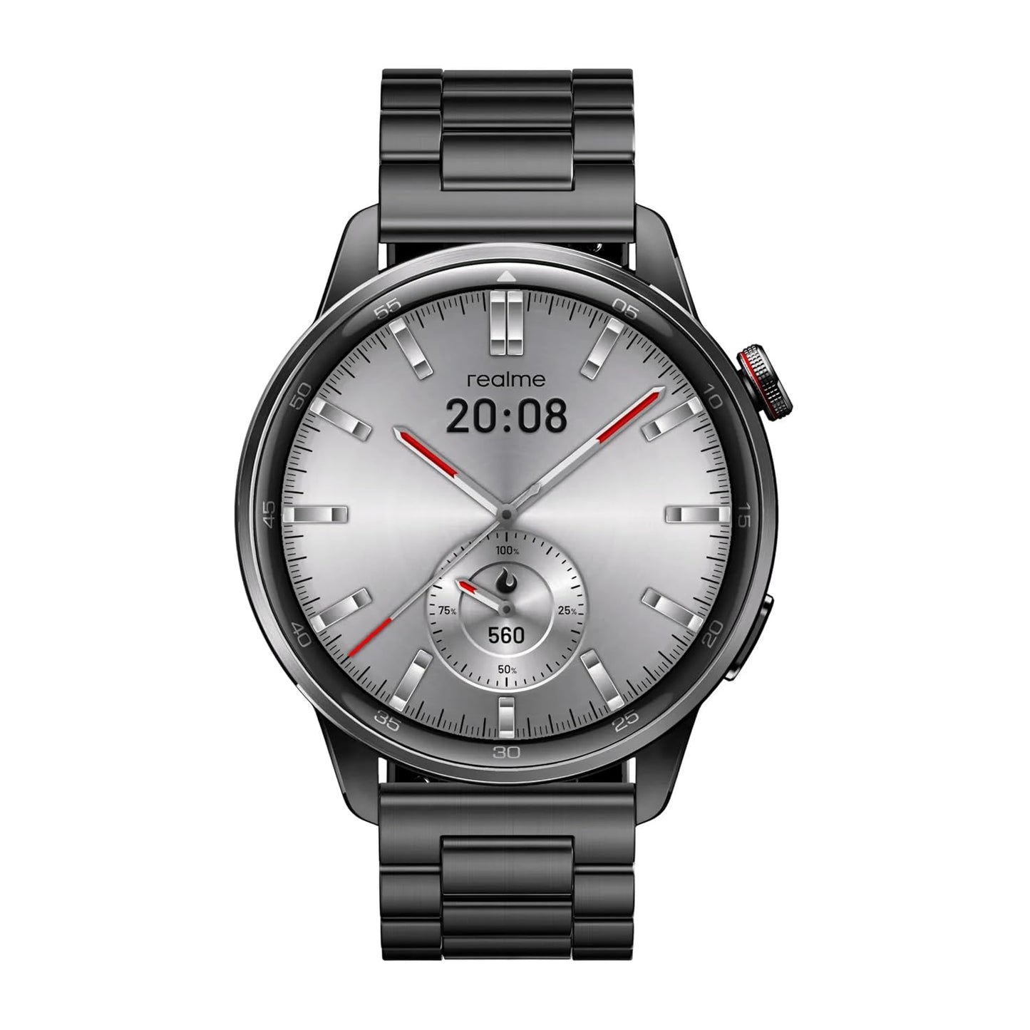 Realme Watch S2, 1.43" Amoled Display, Super Ai Engine & Upto 20 Days Battery 6941764443044 Grey Grey Rmw2401 {"Comment_1":"Check The Silver Seal Tape On Product & Reject If Found Void On It."} 9999