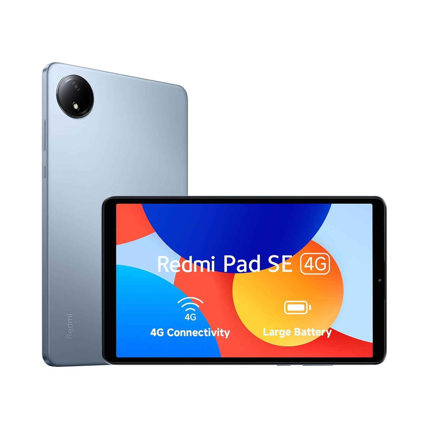 Redmi Pad SE 4G | Mediatek Helio G55| 8.7-Inc Display |Wi-Fi 6650mAH Battery | 90Hz Smooth Refresh Rate| 4GB, 128GB | 1340 X 800 Display | 1 Billion Colours | Dolby Atmos | Dual Speakers