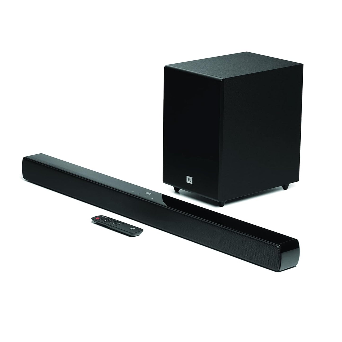 JBL Cinema SB271, Dolby Digital Soundbar with Wireless Subwoofer for Extra Deep Bass, 2.1 Channel Home Theatre with Remote, HDMI ARC, Bluetooth & Opti