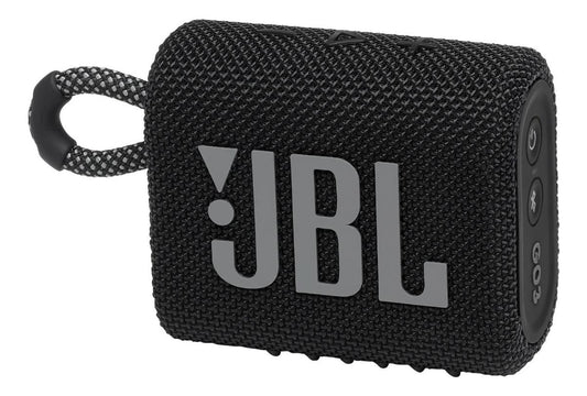 JBL Go 3 Wireless Portable Bluetooth Mini Speaker, Small Speaker with Pro Sound, Vibrant Colors with Rugged Fabric Design, Lightweight IP67 Waterproof