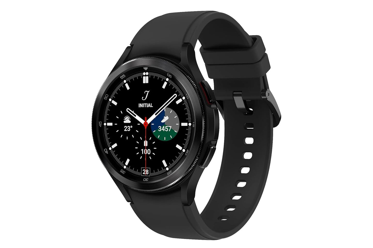 Samsung Galaxy Watch4 Classic LTE (4.6cm, Silver, Compatible with Android only)