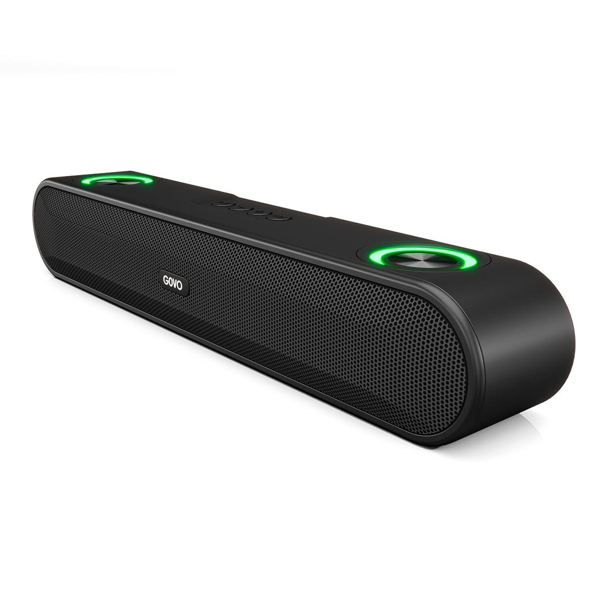 GOVO GOSURROUND 200 | 2000 mAh Battery 16 W Bluetooth Speaker  (Platinum Black, 2.0 Channel)
