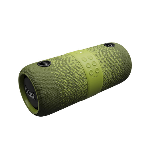 boAt Stone 1200F 14W Bluetooth Speaker with Upto 9 Hours Battery, RGB LEDs, IPX7 and TWS Feature(Green Camo)